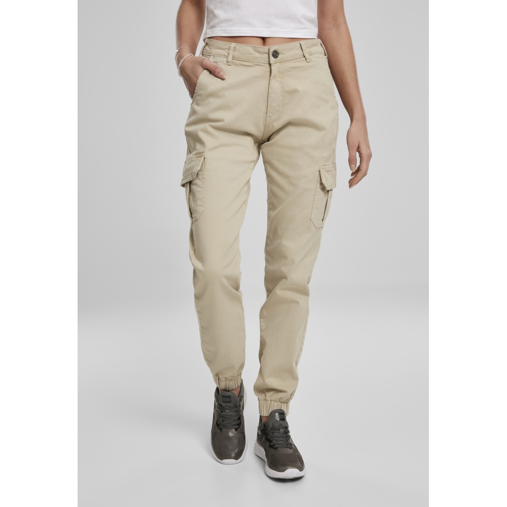 Urban Classics - High Waist Pantalon cargo - Multicolore